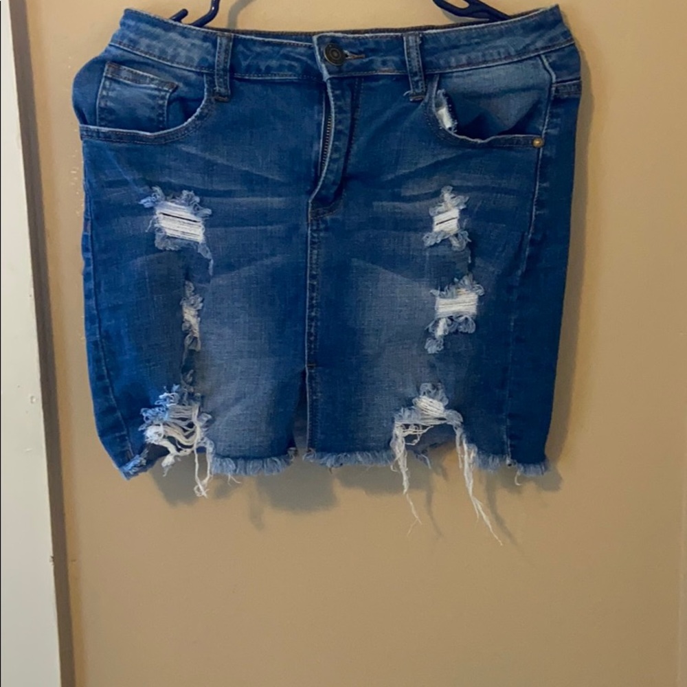 Jean skirt !